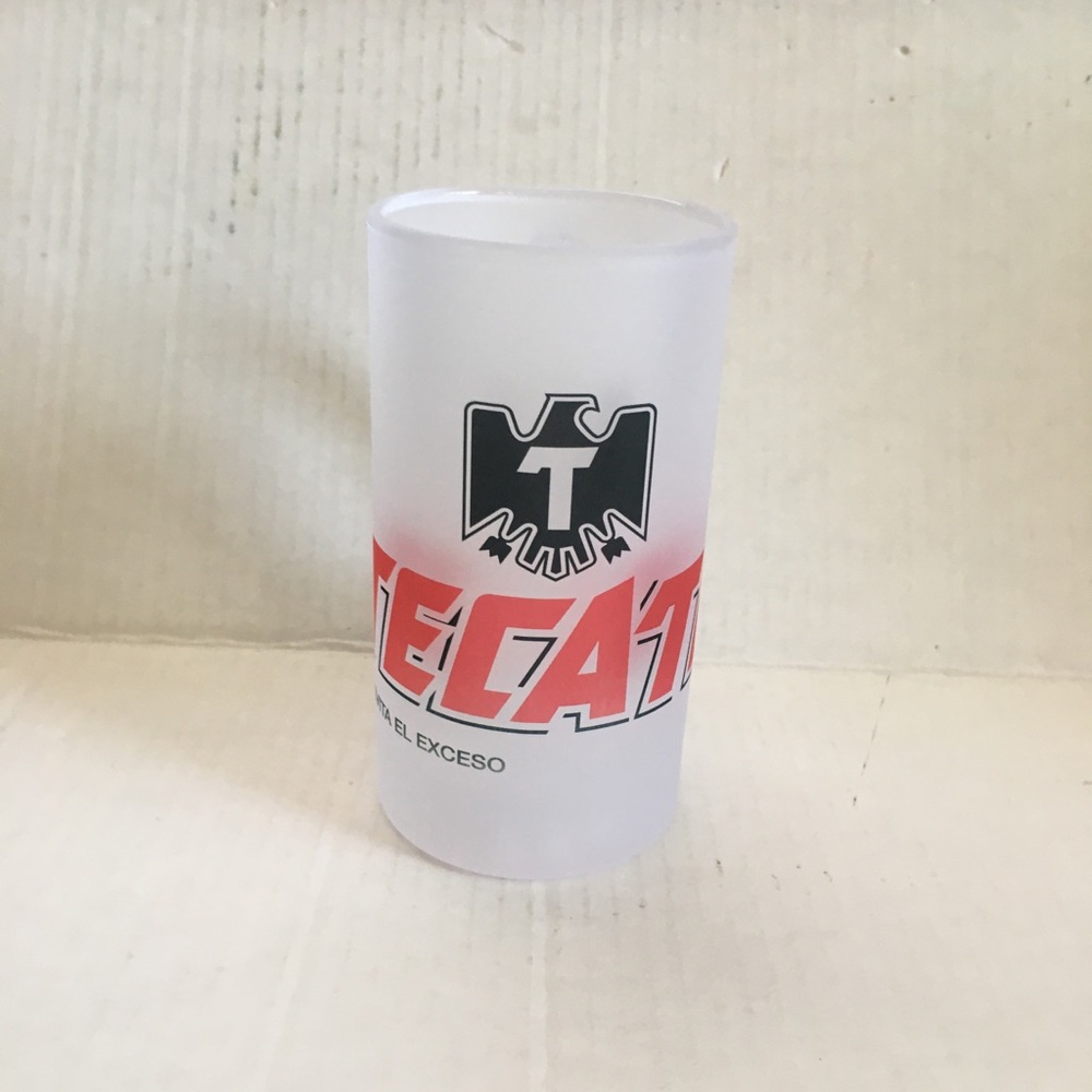 Tecate 16oz Beer Glass Mug